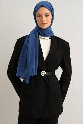 شال آبی زنانه ویسکون Armine - کد 808469712