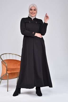 مانتو بلند حجاب مشکی زنانه Ferace - کد 174799063