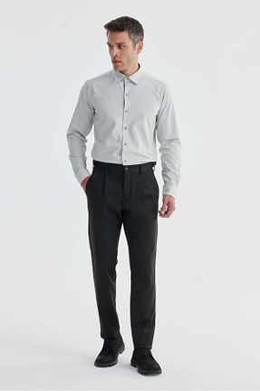 شلوار مشکی مردانه پنبه ای Jakamen - کد 882266359