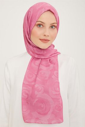 شال صورتی زنانه پلی استر Armine - کد 760893667