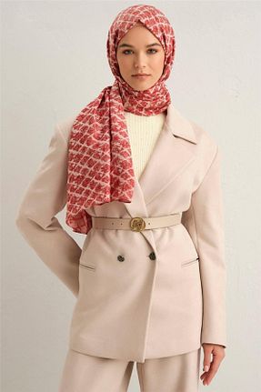 شال بنفش زنانه پنبه پلی استر Armine - کد 752698743