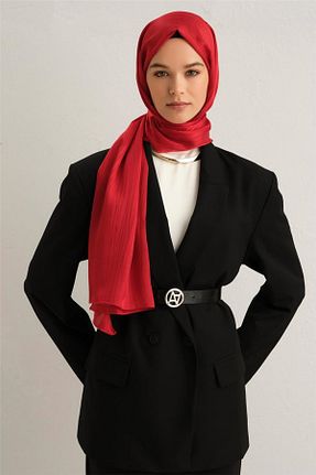 شال قرمز زنانه پلی استر Armine - کد 705118991