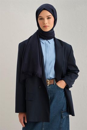 شال سرمه ای زنانه اکریلیک Armine - کد 882270391
