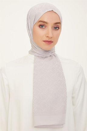 شال طوسی زنانه پلی استر Armine - کد 839869150