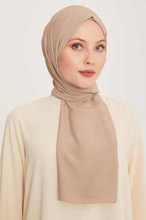 شال قهوه ای زنانه پنبه ای Armine - کد 873744869