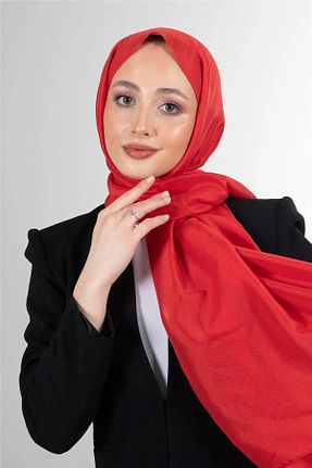 شال قرمز زنانه İpekel - کد 882271683