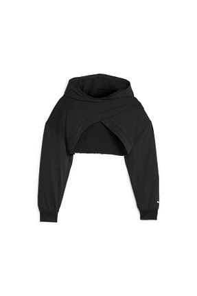 سوئیشرت اسپرت مشکی زنانه رگولار Puma - کد 739436147