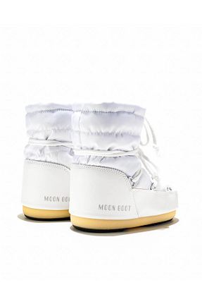 بوت / نیم بوت سفید زنانه پاشنه تخت Moon Boot - کد 453813114