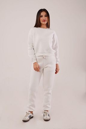 ست بالاتنه و پائین تنه نباتی زنانه بافتنی Hipo Trend - کد 882283271