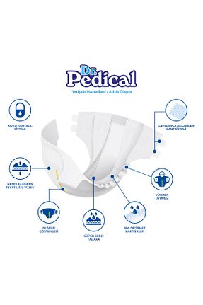 پوشک بیمار Dr.Pedical - کد 280916724