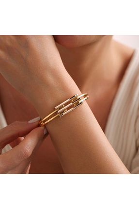 النگو رنگی زنانه 8 عیار Sembol Gold - کد 882370869