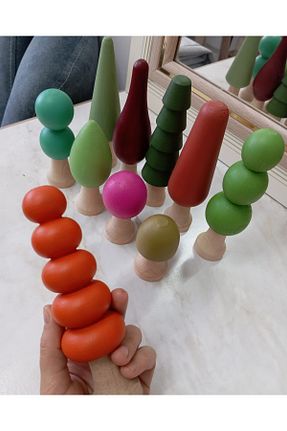 اسباب بازی چوبی رنگی Oyunperest - کد 879650947
