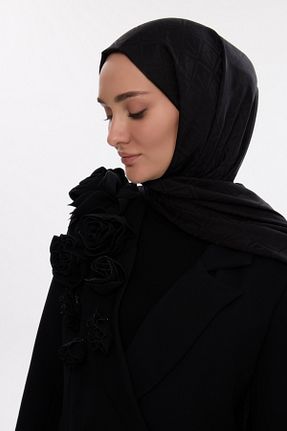 شال مشکی زنانه پنبه ای Genel Markalar - کد 882379544