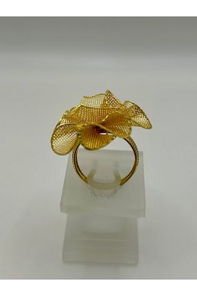انگشتر نقره طلائی زنانه 925 عیار NYR Gold Silver - کد 882396754