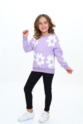 ست بالاتنه و پائین تنه بنفش بچه گانه بافت My Kids Wear - کد 882400894