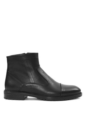 بوت / نیم بوت مشکی مردانه چرم خالص Celal Gültekin - کد 882409154