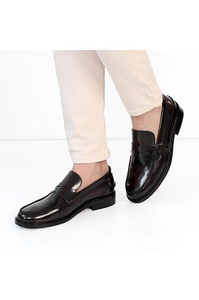 کفش کلاسیک زرشکی مردانه چرم خالص Celal Gültekin - کد 882415791