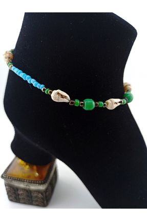 خلخال جواهر آبی زنانه سنگ طبیعی sondonfashion - کد 877576266