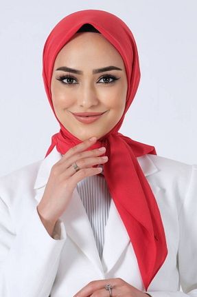 شال قرمز زنانه پلی استر haremscarfs - کد 882509577
