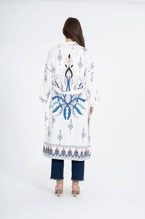 کیمونو و کافتان آبی زنانه بافتنی Reji - کد 882507078