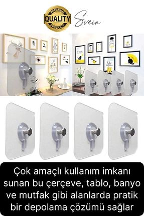 آویز حمام سفید Svein - کد 882521239