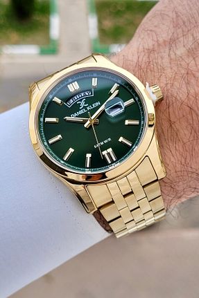 ساعت مچی طلائی مردانه 43 میلی متر Daniel Klein - کد 917286596