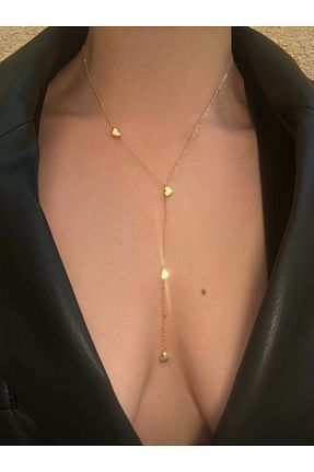 گردنبند جواهر طلائی زنانه pop up store - کد 882541574
