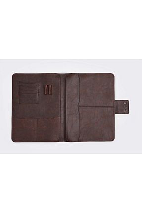 کیف لپ تاپ و مدارک قهوه ای زنانه چرم مصنوعی Necati Çanta - کد 882630031