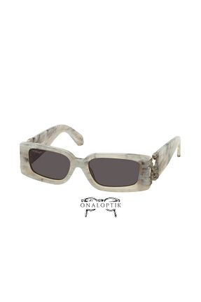 عینک آفتابی طوسی زنانه 52 OFF WHITE - کد 882619409
