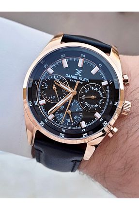 ساعت مچی صورتی مردانه 44 میلی متر Daniel Klein - کد 737155825