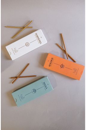 بخور و عود رنگی 6 ve üzeri Kyphi Natural - کد 882564803