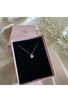 گردنبند نقره سفید زنانه 925 عیار Lovera Jewellery - کد 882657544