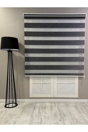 پرده کشوئی طوسی Zebra mep mekanik - کد 880756531