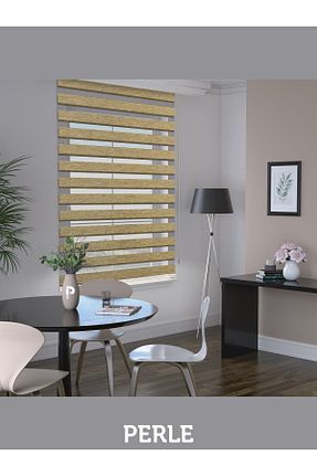 پرده کشوئی قرمز Zebra Perle - کد 730894524