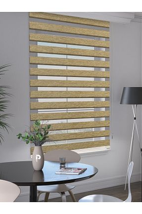 پرده کشوئی قرمز Zebra Perle - کد 730894524