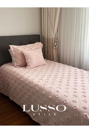 روتختی تکنفره صورتی ضد چروک lusso stile - کد 883381808
