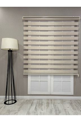 پرده کشوئی بژ Zebra mep mekanik - کد 876350741