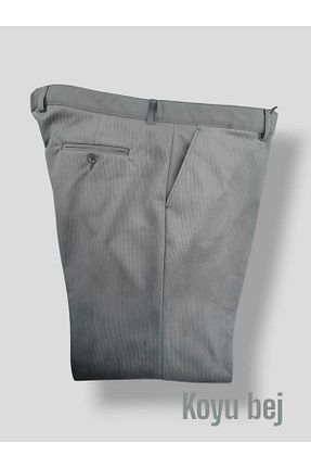 شلوار سایز بزرگ بژ مردانه مخمل ROTA - کد 882691389