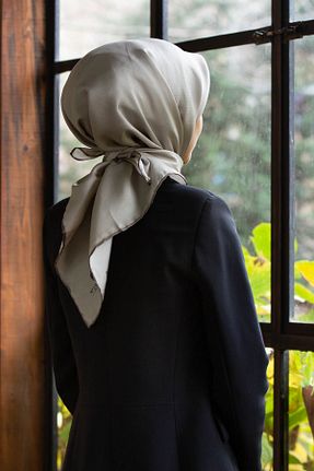 روسری طوسی İpek Tivil Vissona - کد 882692084