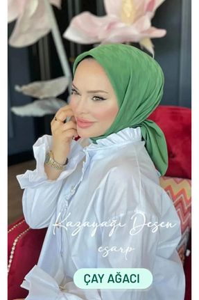 روسری سبز 90 x 90 VALORSCARF - کد 882695531