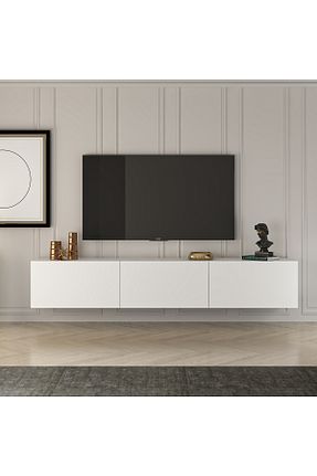 میز و پایه تلویزیون سفید Suntalam Antec Design - کد 808957221