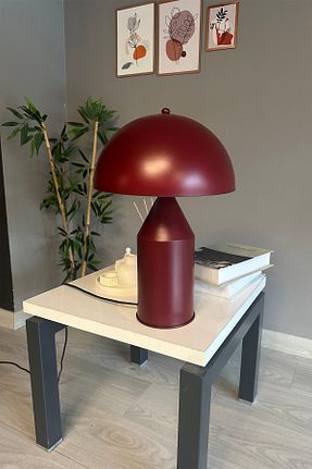 چراغ مطالعه / رومیزی زرشکی فلزی Bamyum - کد 882754377