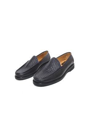 کفش کژوال سرمه ای مردانه پاشنه کوتاه (1 - 4 سانتی متر) GROZ STORE - کد 882773116
