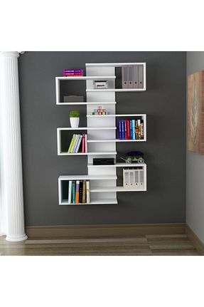 قفسه دیواری سفید 75 سانتی متر Arnetti - کد 7035009