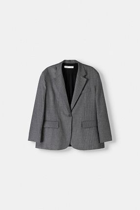 کت طوسی زنانه رگولار Bershka - کد 882803289