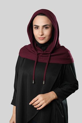 کلاه پشمی زرشکی زنانه HÜRREM BONE - کد 804443172