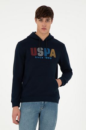 سوئیشرت سرمه ای مردانه ساده U.S. Polo Assn. - کد 882848745
