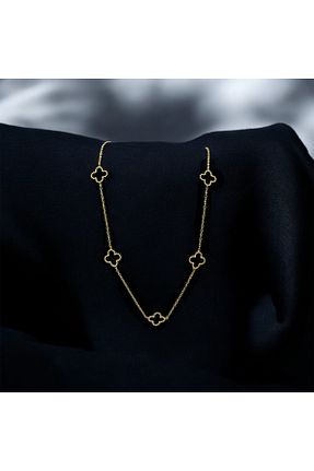 گردنبند جواهر مشکی زنانه استیل ضد زنگ Narecco - کد 882848921
