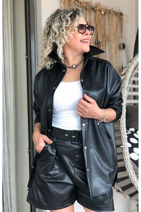 پیراهن مشکی زنانه گشاد Dila Butik - کد 882863272