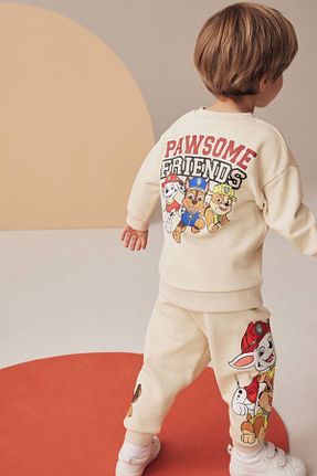 ست بالاتنه و پائین تنه بژ بچه گانه بافتنی 2kids2mom - کد 856206601